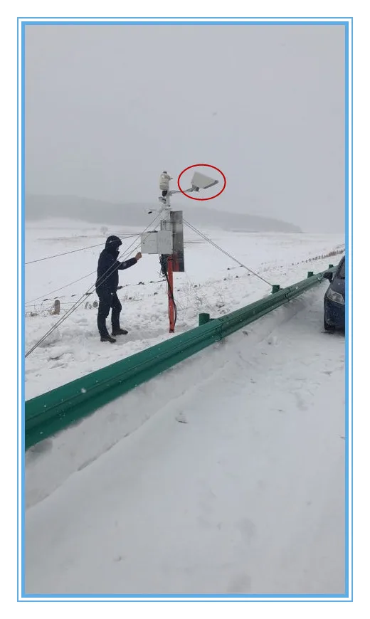 HY-RSS11E Remote Non-contact Road Pavement Highway Surface State Sensor