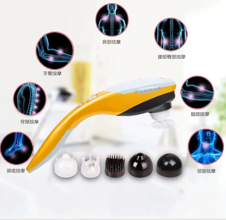 Long Handle Portable Design Corded Body Massager From Dongguan Esino