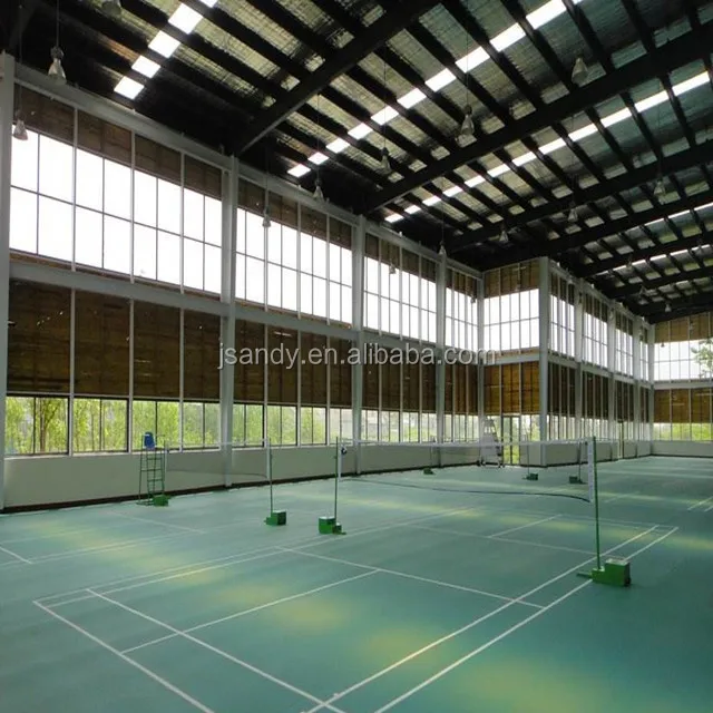 Safety And Durability Prefab Large Span Galvanized Steel Space Frame