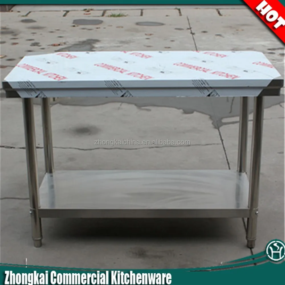 Rvs werktafel met wielen/vouwen rvs werktafel/rvs werktafel ...