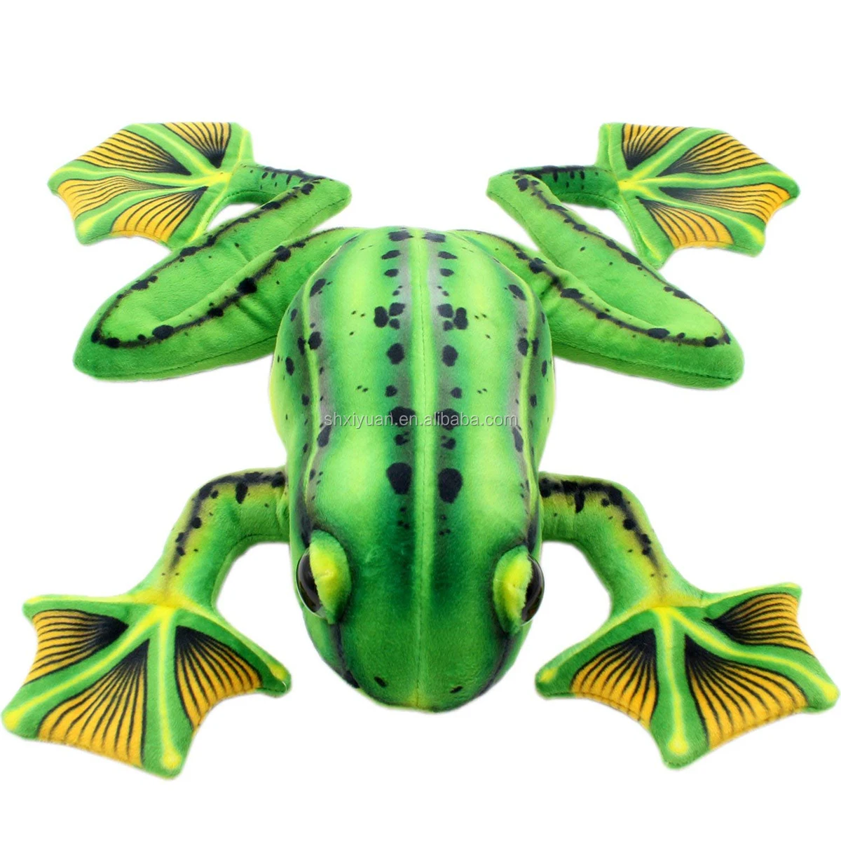 green frog soft toy