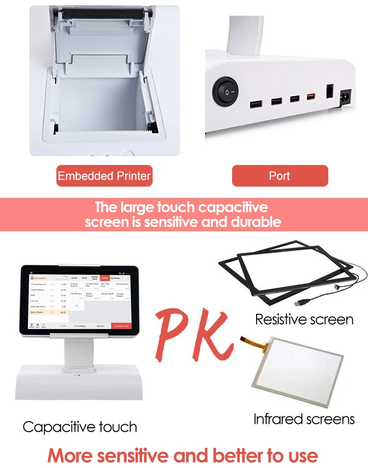 10 Inch All In One Android Tablet Pos System With Thermal Printer Buy