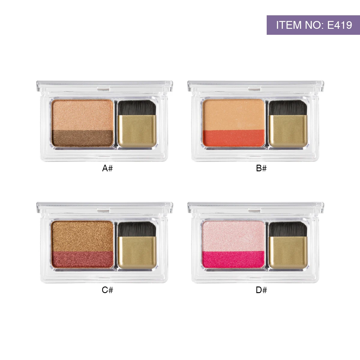 E419 Makeup Eyeshadow Palette Quick&Easy