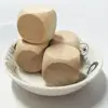 wood blank dice 25mm Wooden Plain Dice Dices Cube Cubes Blank Unpainted Wood Six Sided dice