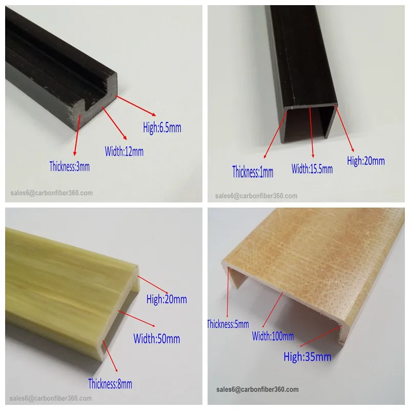 Carbon Fiber Profile 3k Carbon Fiber Uchannels,I Beams Buy Carbon