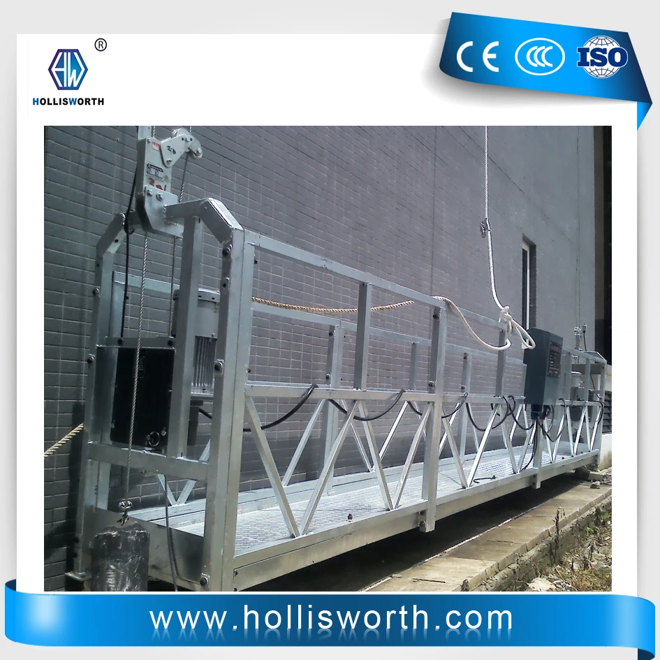 
2016 ZLP800 construction Aluminum Alloy Suspended Platform 