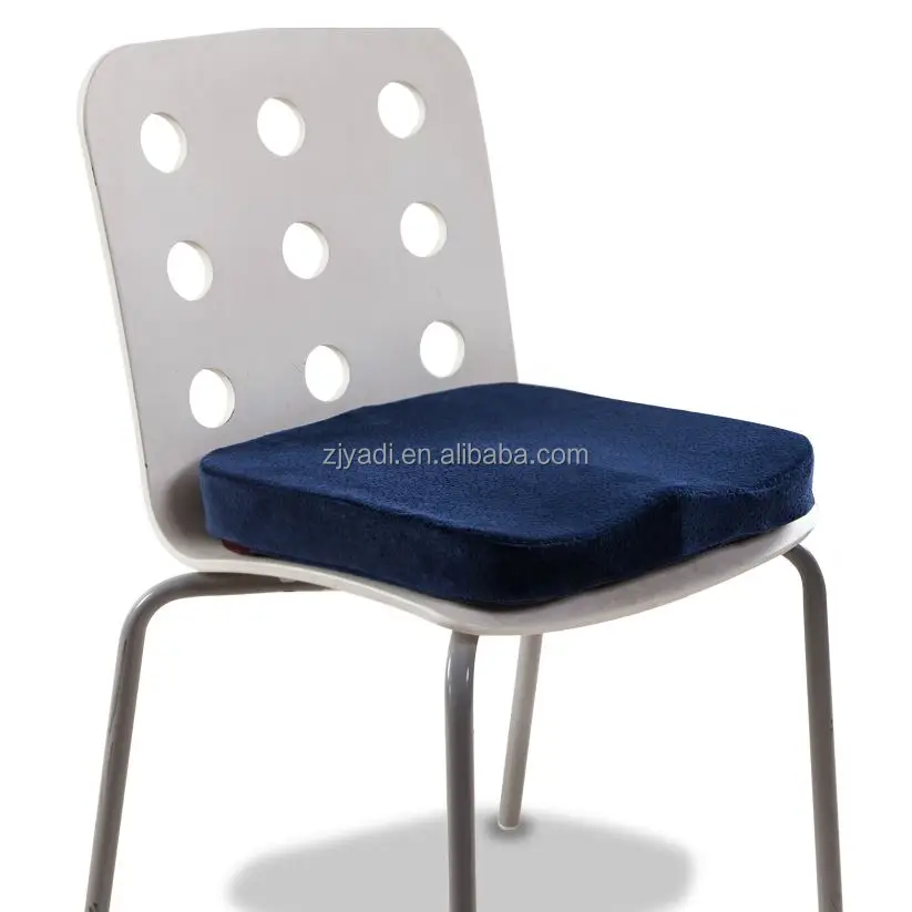 Thick Square Memory Foam Seat Cushion,Car Seat Cushion,Jacquard Velvet