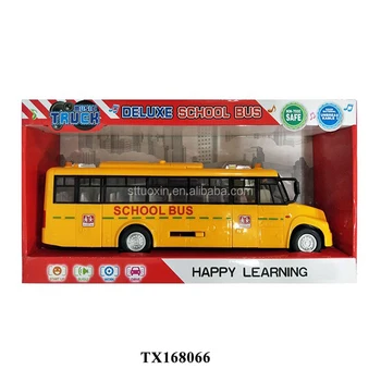 diecast school bus with lights