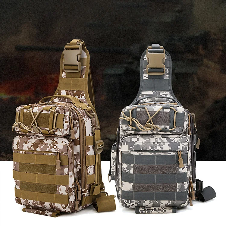 Tactical Camo Shoulder Sling Chest Bag For Hunting Outdoor Sports Buy