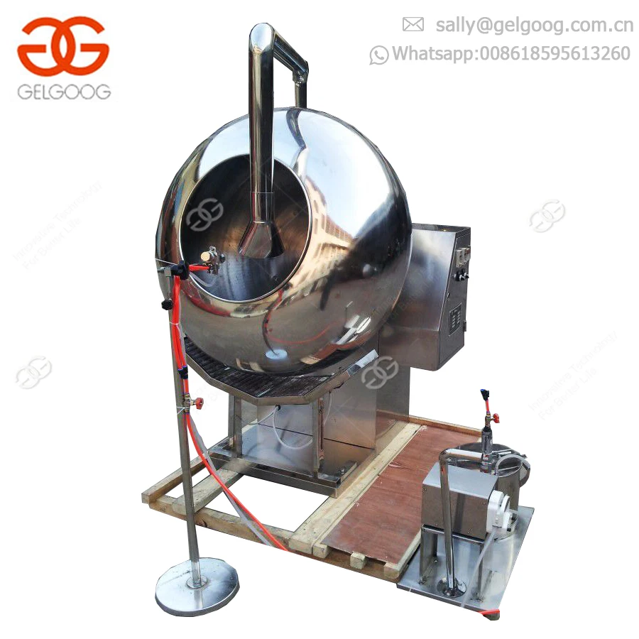 Automatic Stainless Steel CE Approved Making Coated Peanut Flour Coating Sugar Nut Coating Machine Small Tablet Coating Pan