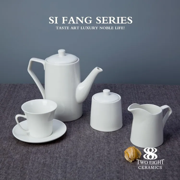 Eco Friendly Productos Innovadores Restaurant Coffeetea Set, Coffee Tea Sets Bone China Porcelain<