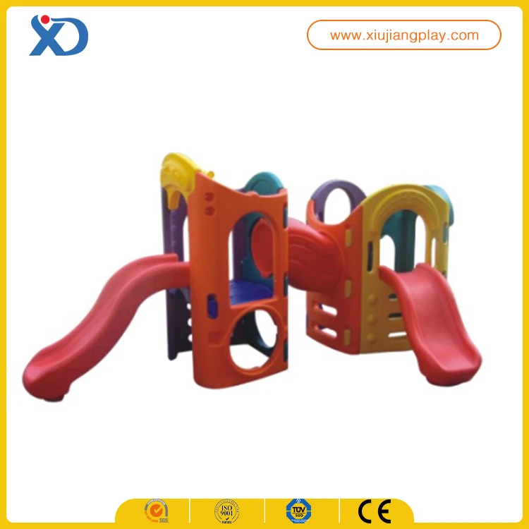 Children Indoor Plastic Play House With Slide - Buy Plastic Houses For ...