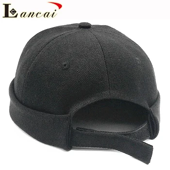 black docker cap