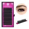 Custom Packing 0.07mm 0.10mm Flat Lashes Extension C Cc Curl 0.20mm Eyelash Extension