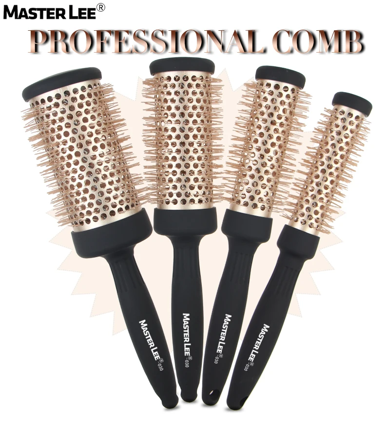 Wholesale Nano Technology Ceramic Round Hair Brushes Round Folding Hair