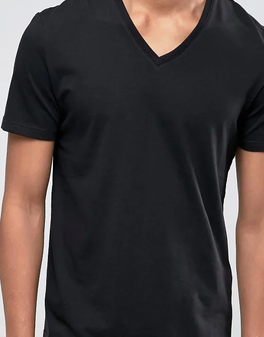 t shirts v neck wholesale