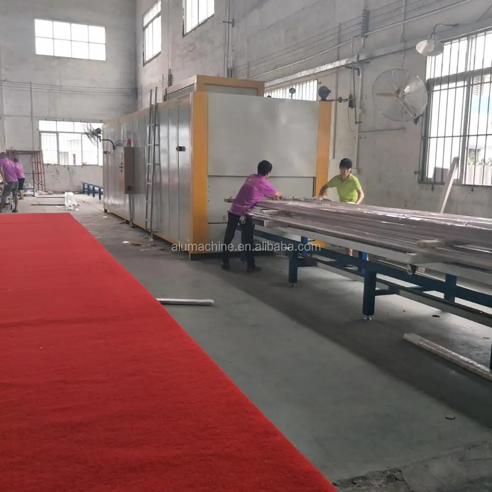 Aluminum Profile Vacuum Effect Wood Grain Transfer Machine Buy Vacuum