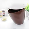HMT8516 round portable trash can plastic dustbin