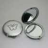 mini antique makeup compact mirror