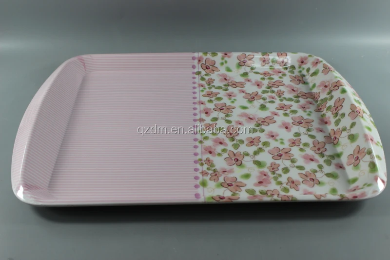 Handles plastic wholesale serving tray