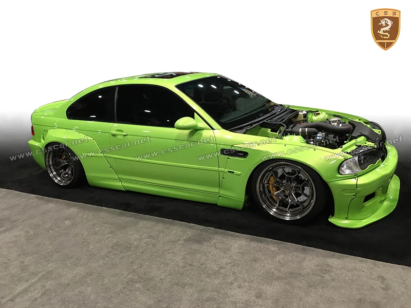 New Arrival Wide Body Kit For Bm W E36 E46 3 Series To Roketbunny