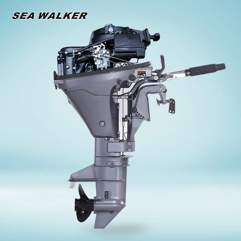 Seawalker 4 Stroke 9.9 Hp Boat Outboard Motor Marine Engine Short Shaft