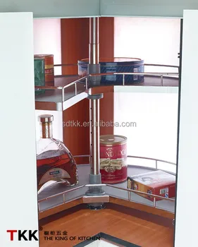 Tkk 270-grad-kücheneckschrank Drehkorb Kabinett Magic Corner Mdf ... Tkk 270-grad-kücheneckschrank Drehkorb Kabinett Magic Corner Mdf ...