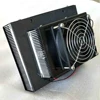 Cooling peltier system with heat sink for enclosure cooling
