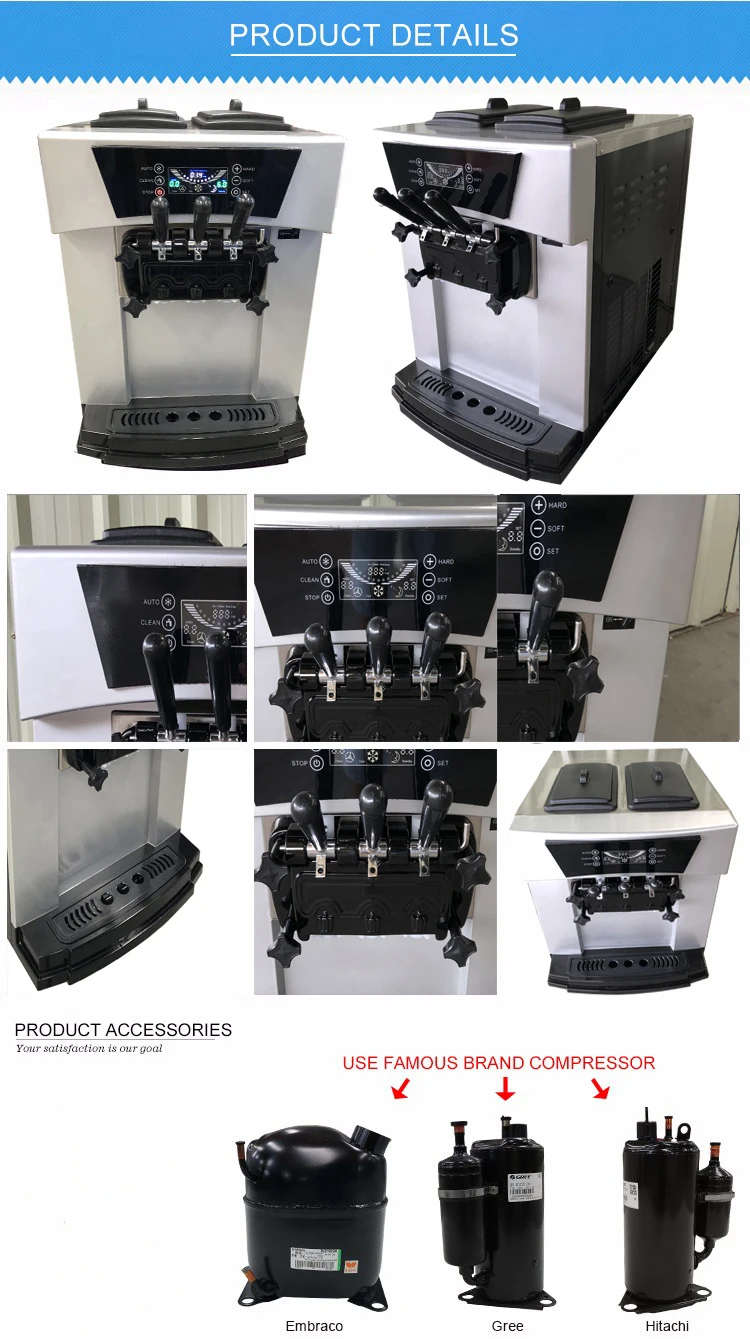 Best Selling Good Quality Softy Ice Cream Machine Price Buy Softy Ice