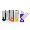 shenzhen factory cheap price bulk usb flash drive brand logo swivel usb