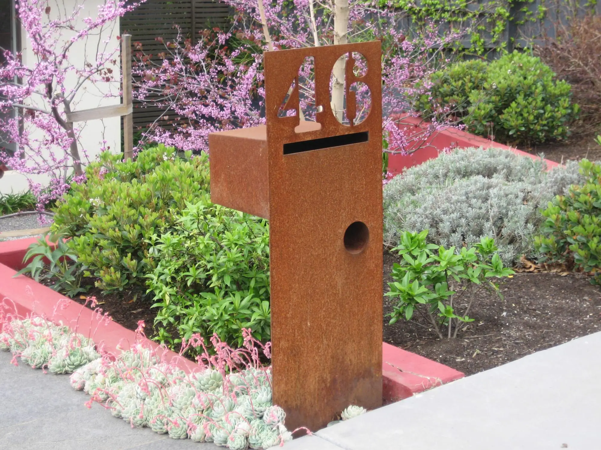 Decorative Outdoor Rusty Antique Metal Free Standing Mailbox For Sale Buy Antique Metal