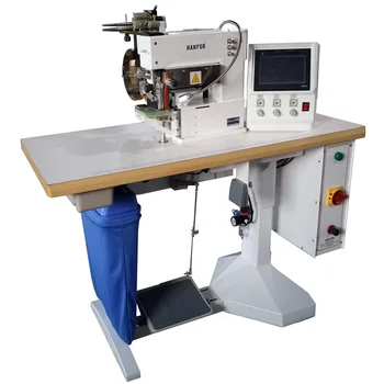 Hanfor Hf-801 Elastic Tape Or Single Adhesive Lay Down Machine - Buy ...