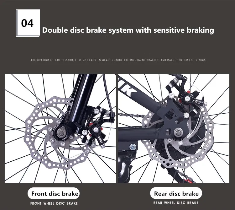 gear wali cycle double disc brake