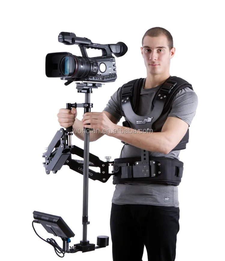 WONDLAN Leopard III Dual Arm Pro Camera Steadicam Video Carbon Steadycam Steadicam Stabilizer