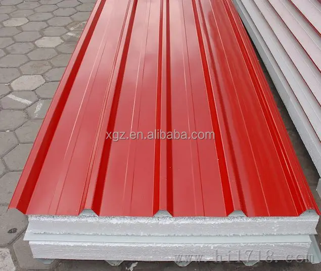 Manufacture EPS sandwich panel for roof and wall
