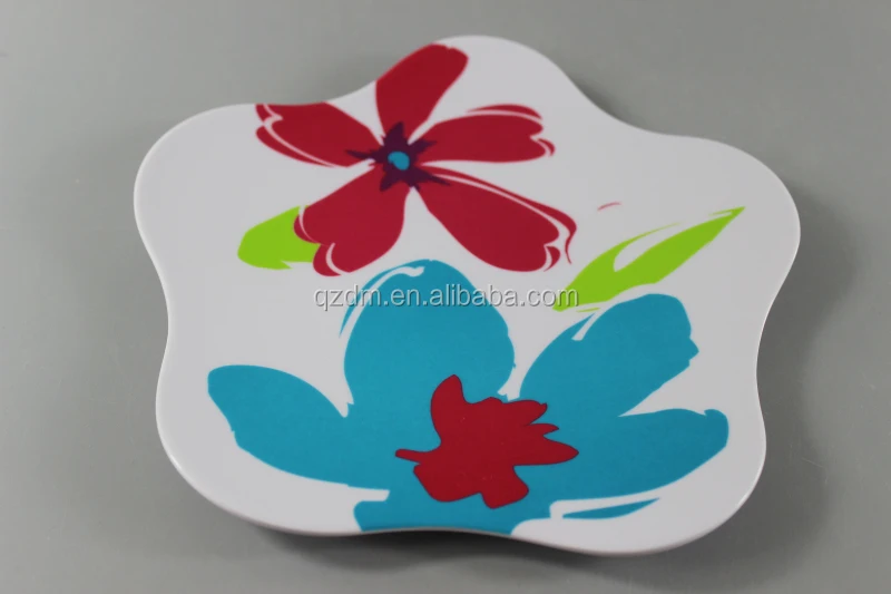 Star Shaped Melamine Dessert Plate