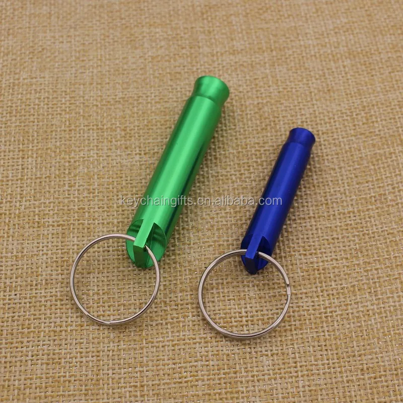 metal whistle keychain