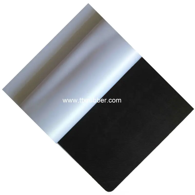White Fabric Top Natural Foam Rubber Mouse Mat Roll Material Blank