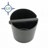 Customized giftbox available ABS plastic freestanding coffee knock box