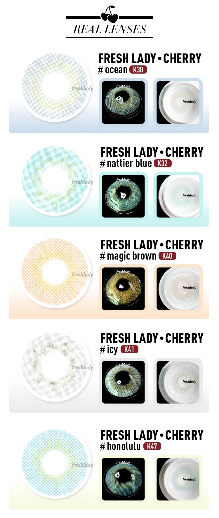 lentes de contacto con aumento