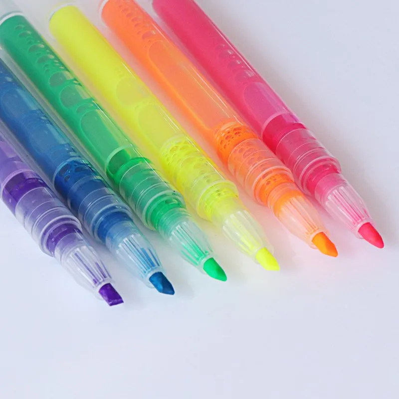 Highlighter Marker Pen Fluorescent Colorful Fluorescent Pen Direct ...