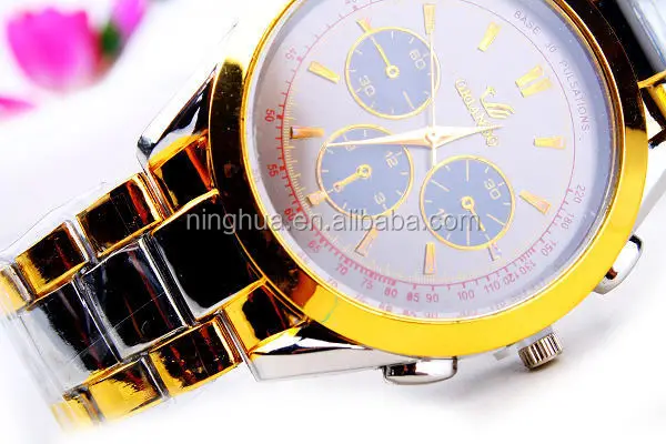 Bon Prix Luxe Quartz Mouvement hommes Orlando Montre