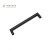 Zinc Alloy Matte Black Nordic Simple Fashion Kitchen Cabinet Door Handle Knob And Puller