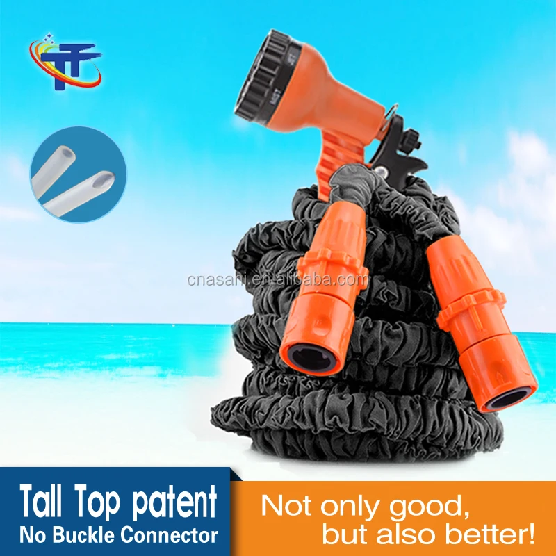 10M PVC HOSE AND NOZZLE SET 3/8 Garden Hose Pipe Reel Set Spray