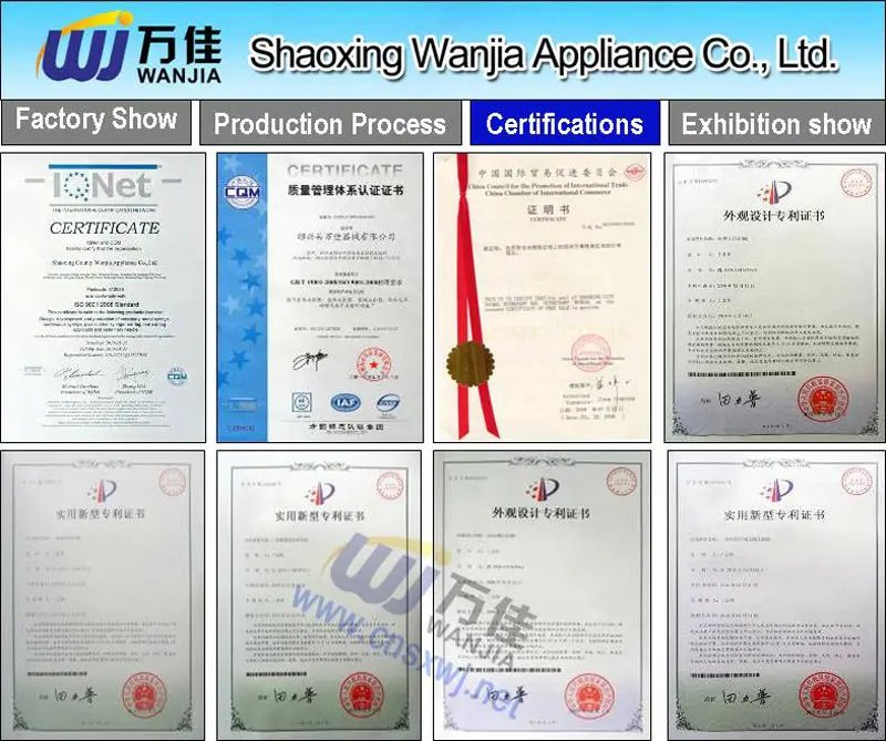 Shaoxing Wanjia veterinary equipment patent and Certification.jpg
