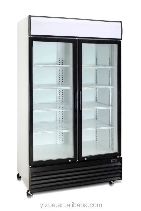 double door display fridge for sale