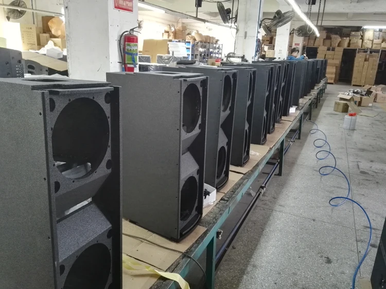double 10" line array speaker empty cabinet - buy line array