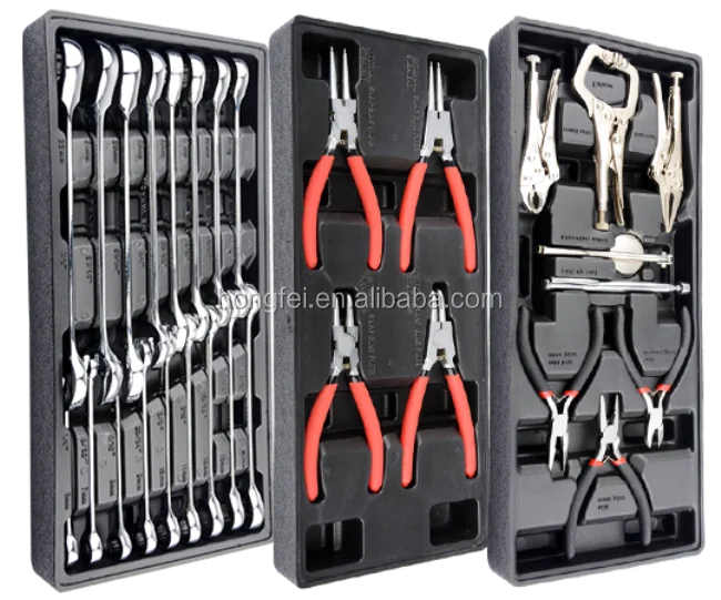 Hongfei Double Wall Steel Tool Cabinet with Tool Kit Set