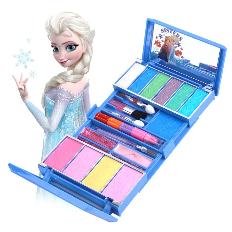 
Disney Frozen foldable Case Toy Make Up set Kit, gift set, Safe, Non-Toxic, Washable, Formulated for Children 