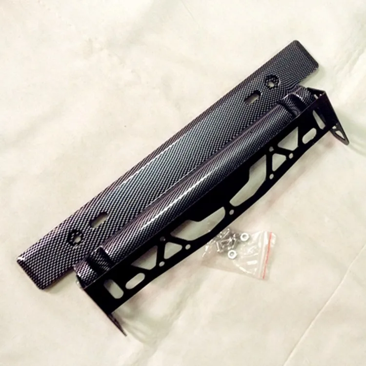 copy carbon fiber license plate frame
